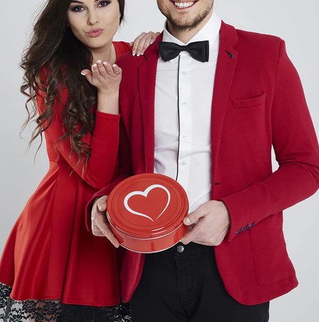 red color valentine's dress code